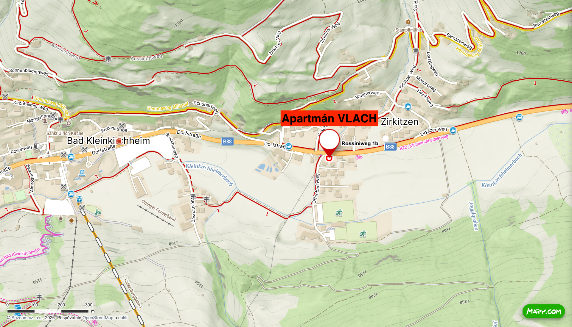 Turistická mapa